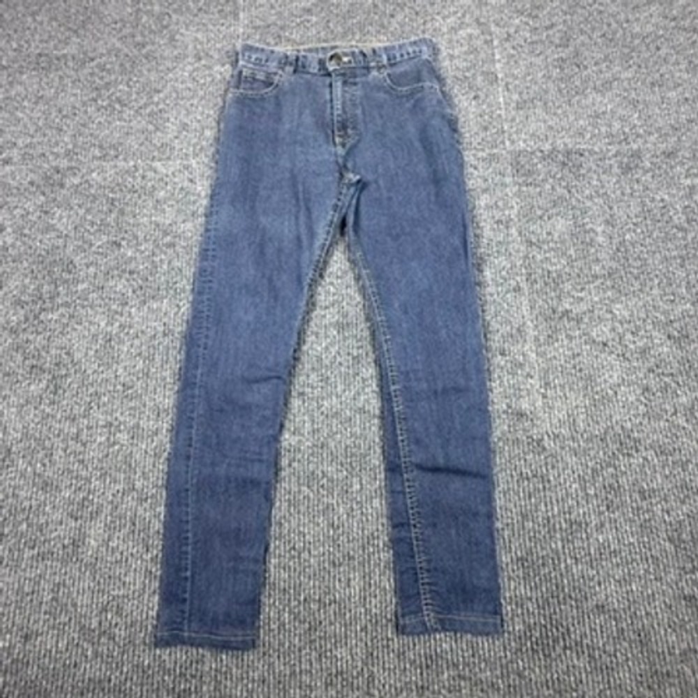 Dearborn Denim Womens Size 25 Skinny Blue Jeans Medium Wash Made in Chicago